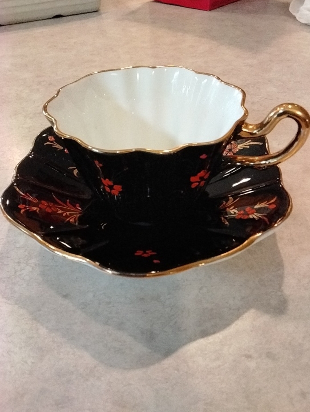 Royal Stuart England Vintage Teacup and Saucer